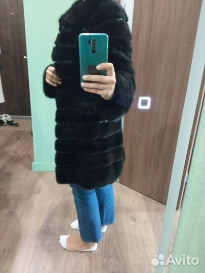 Шуба норковая blackglama 42 44