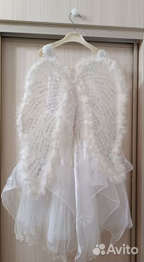 Новогодний костюм ангела для девочки