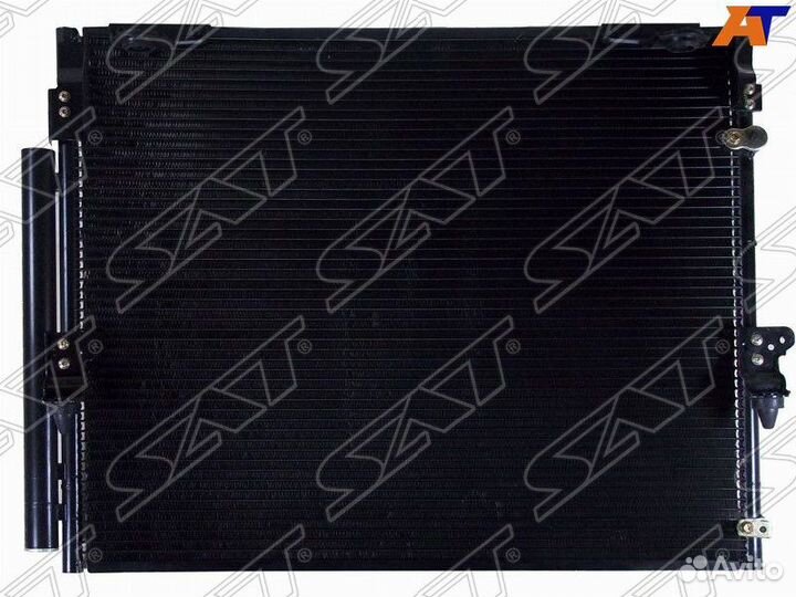 Радиатор кондиционера toyota land cruiser UZJ200 0