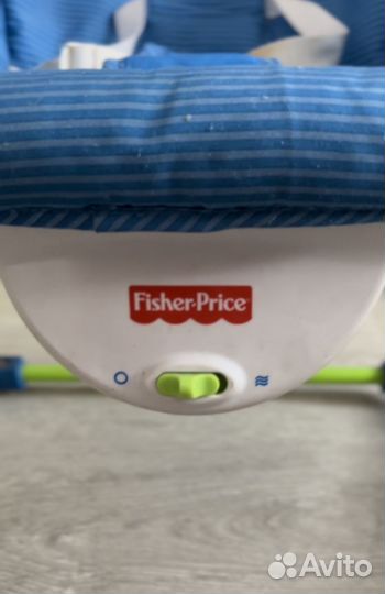 Шезлонг детский/электрокачель Fisher Price