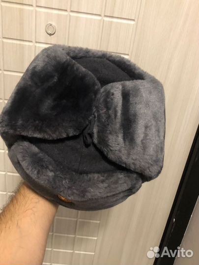 Шапка ушанка меховая