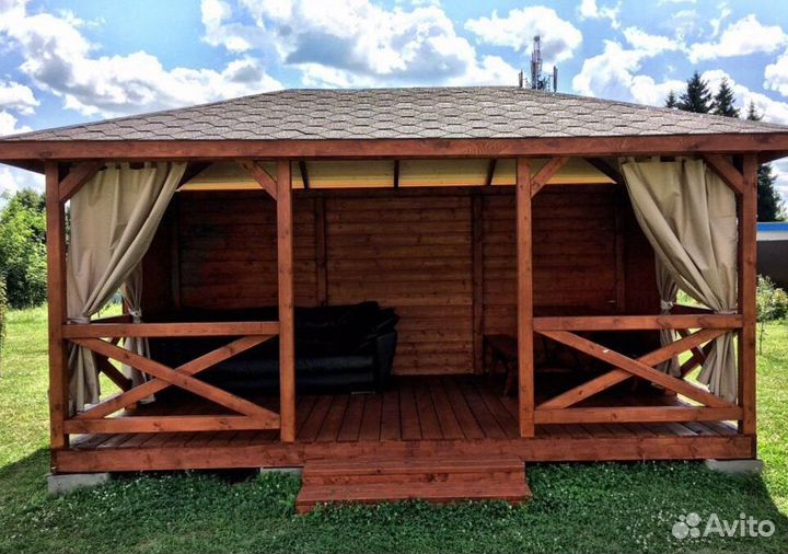 Летняя беседка