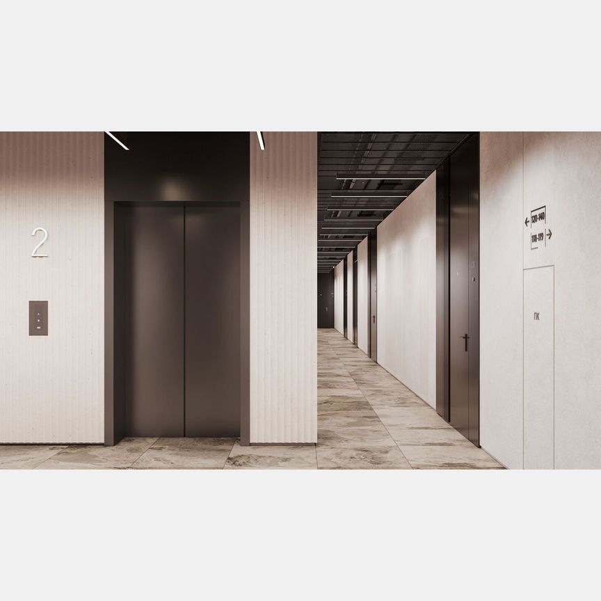 3-к. апартаменты, 56,4 м², 4/23 эт.