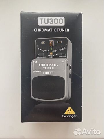 Гитарная педаль Behringer TU300 tuner