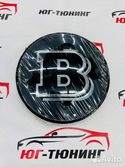 Знак Брабус в Решетку радиатора Mercedes GLE