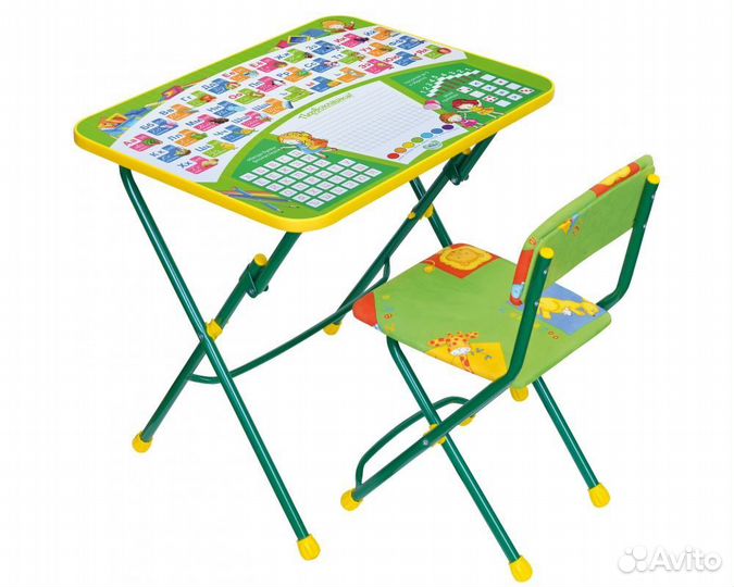 Набор детской мебели Ника Первоклашка Осень стол и