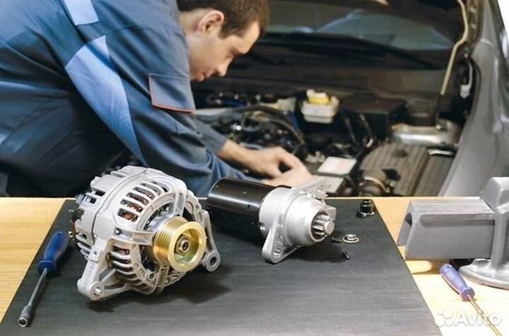 Ремонт стартера Honda