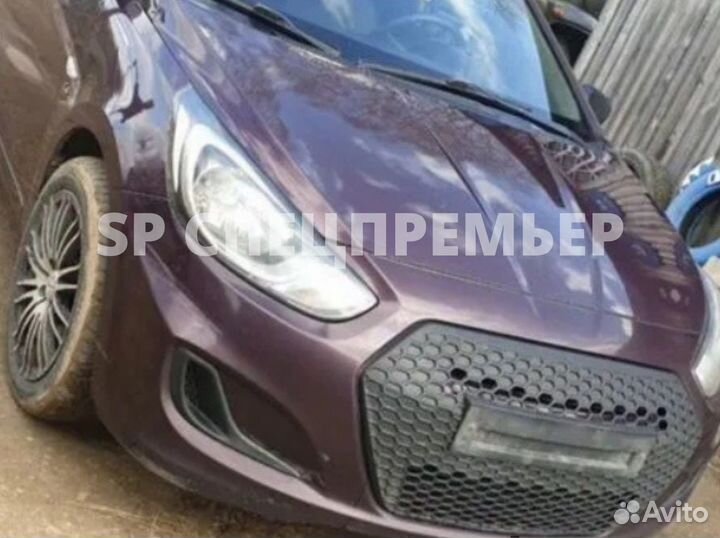 Решетка радиатора Hyundai Solaris I