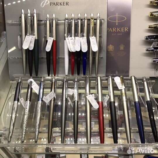 Ручка шариковая parker, перьевая паркер, ролер пар