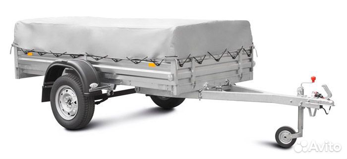 Тент прицепа мзса 817704 низкий