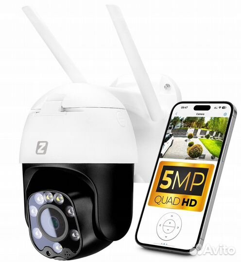 Поворотная IP-камера P5 Light WiFi PTZ 5MP