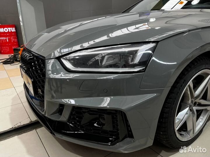 Бампер Audi RS5 передний A5 F5 дорестайлинг