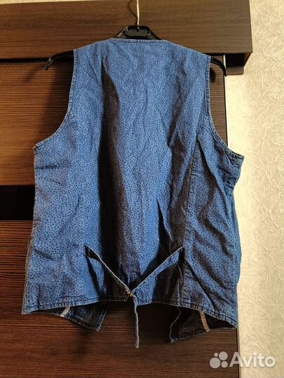 Новый джинсовый жилет Piazza Italia