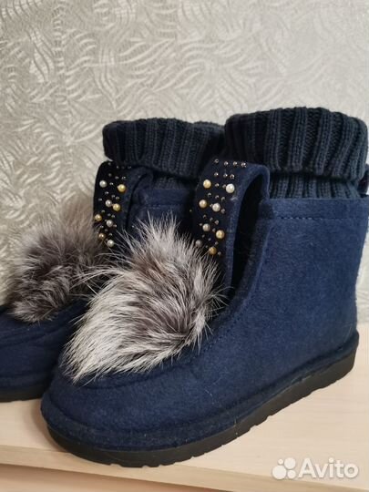 Валеши женские, 38 размер, войлок