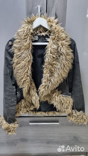 Парка женская с натуральным мехом