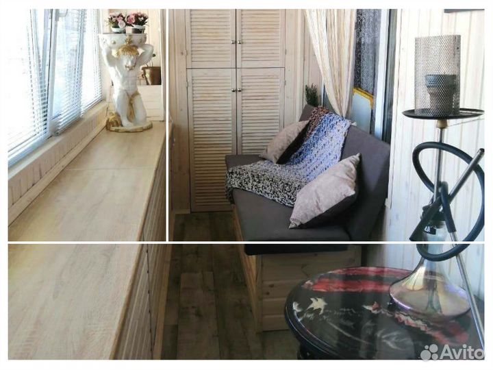 Обшивка, остекление лоджий, балконов / реконстр-ия