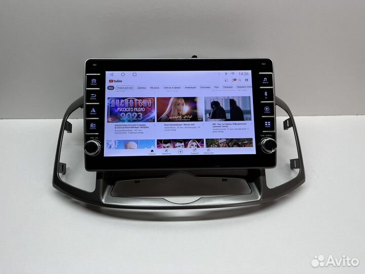 Магнитола Chevrolet Captiva + физические кнопки