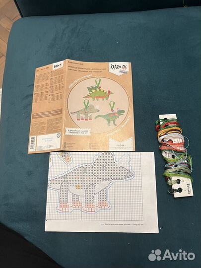 Остатки набора для вышивания panna