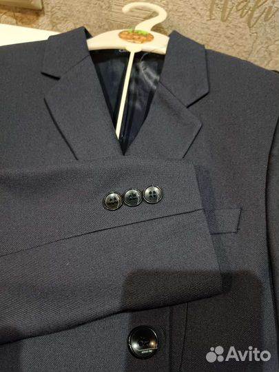 Школьная форма синяя для мальчика р146