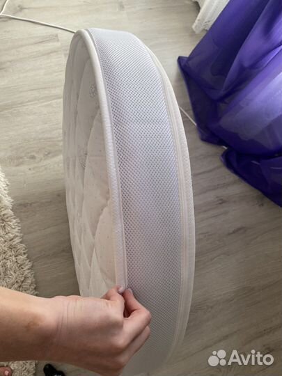 Детский матрас круглый