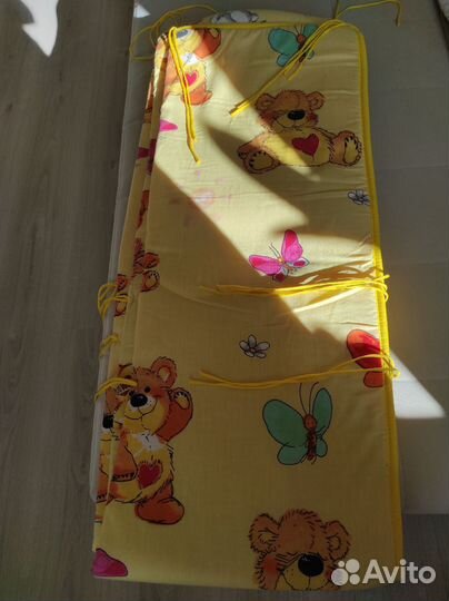 Бортики на детскую кроватку