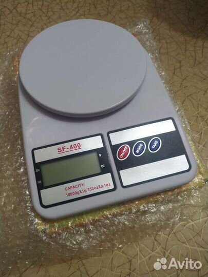 Новые весы кухонные электронные бытовые до 10 кг