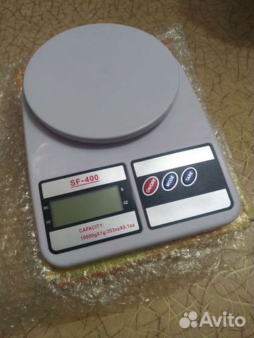 Новые весы кухонные электронные бытовые до 10 кг