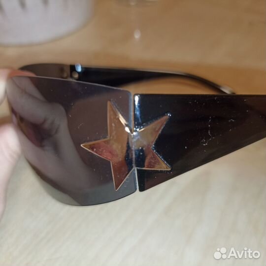Солнцезащитные очки со звёздами y2k