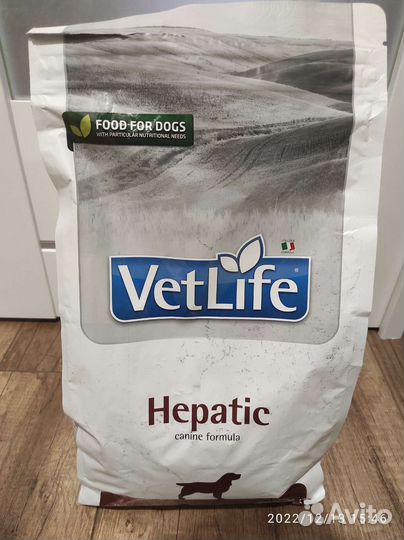 Корм для собак VetLife Hepatic