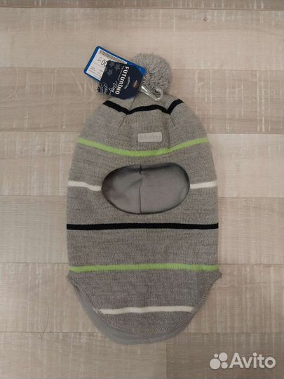 Шапка шлем для мальчика 50 52