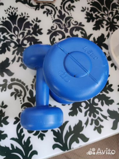 Гантели 1.5 кг