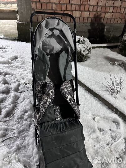 Коляска санки