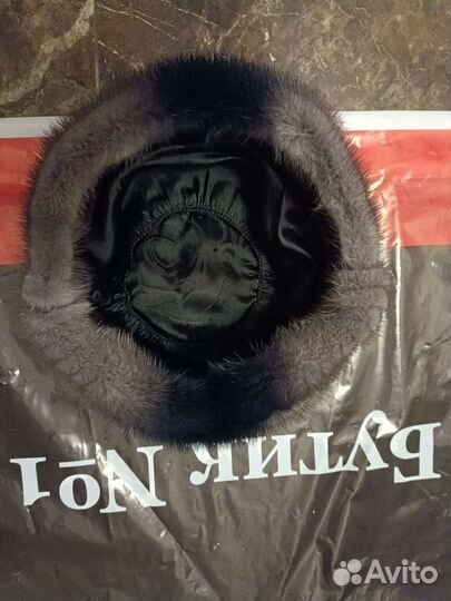 Норковая женская шапка