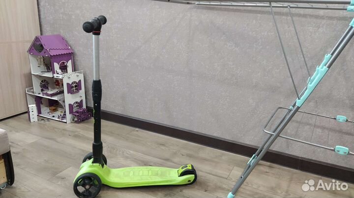 Самокат детский трехколесный Moby kids