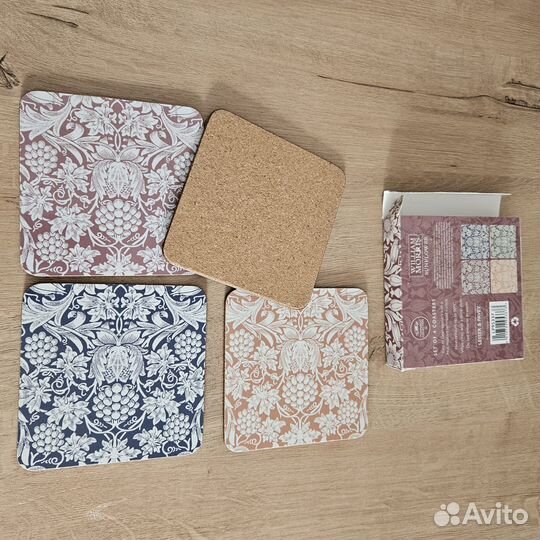 Подставка под горячее 4шт набор