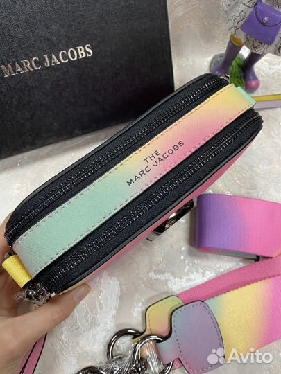 Сумка Marc Jacobs snapshot кожаная