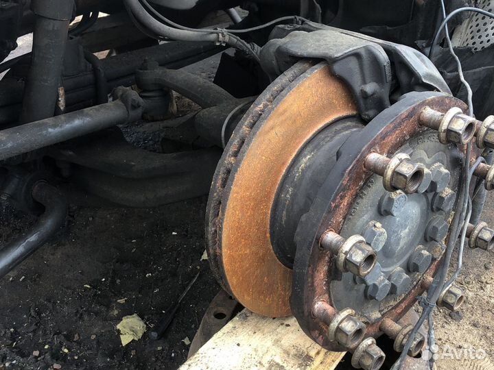 Разбираю балку Мерседес мп 3