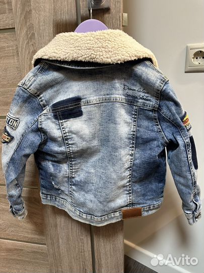 Джинсовая куртка для мальчика