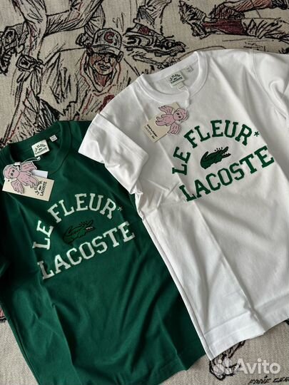 Le Fleur x Lacoste Collegiate T-Shirt 