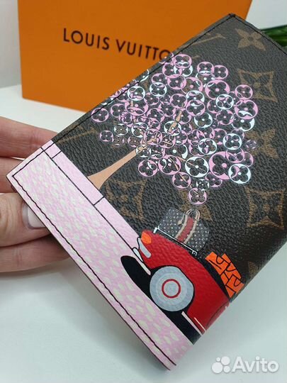 Обложка на паспорт louis vuitton Paris