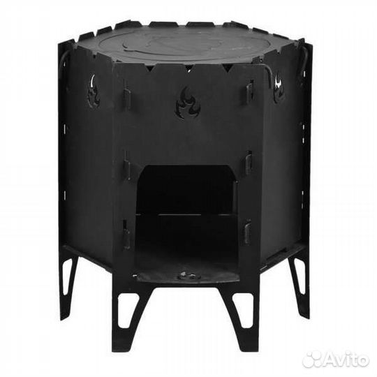 Печь под казан, шашлык универсальная походная