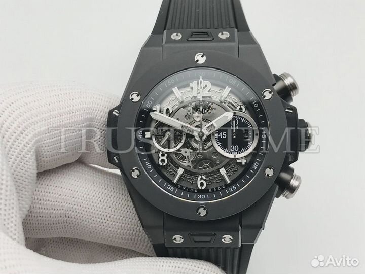 Часы Hublot Big Bang Unico Black Magic 44mm 421.CI.1170.RX