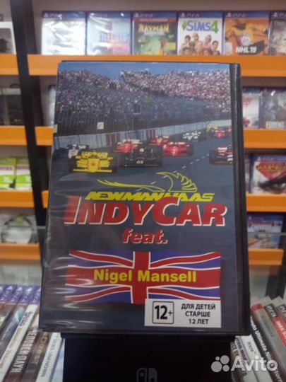 IndyCar feat Nigel Mensell (Sega 16 bit Картридж)