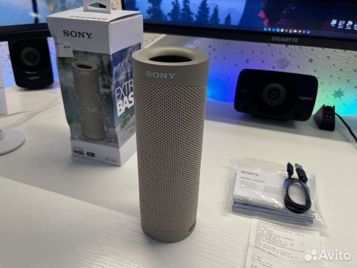 Портативная беспроводная колонка Sony SRS-XB23