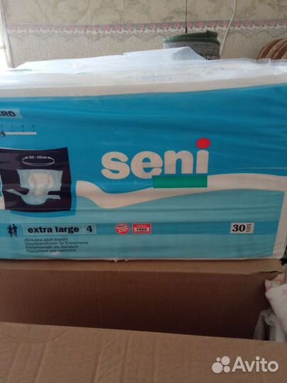 Памперсы для взрослых seni 4