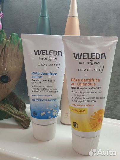 Weleda оригинал Веледа зубная паста календула