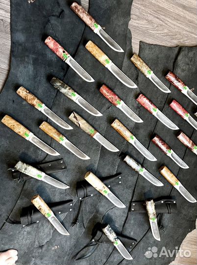 Якутский нож 110х18ш кованный ручная работы