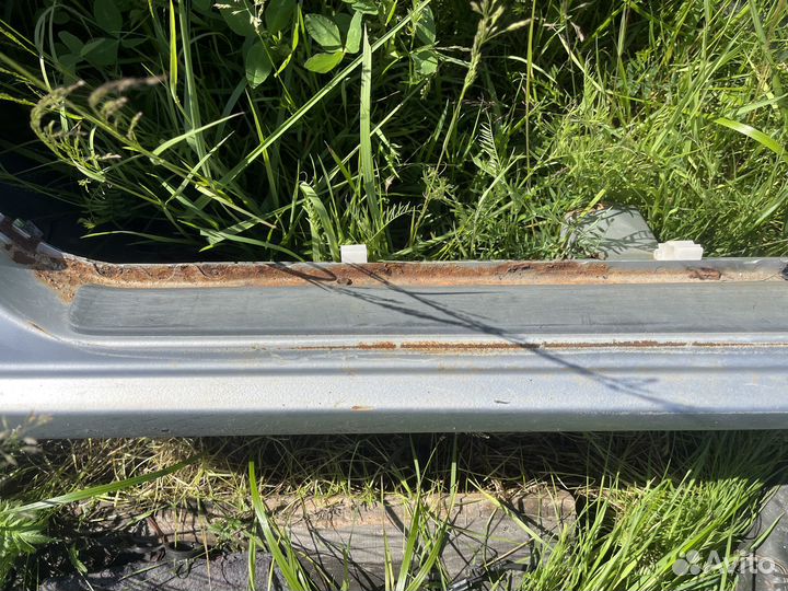 Порог со стойкой левый Toyota Corolla E12 120