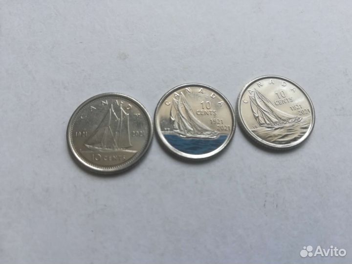 Монет разные иностранные наборы