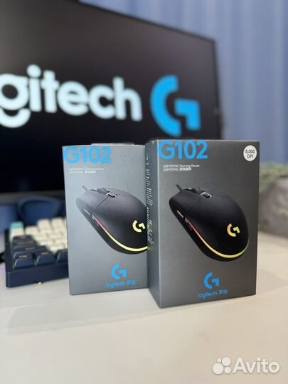 Игровая мышь logitech g102